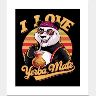 I Love Yerba Mate, Panda Posters and Art